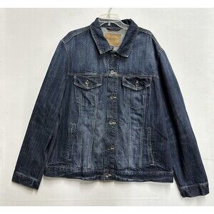 American Eagle Outfitters men size  XXXL Denim Western Button Down Jacket